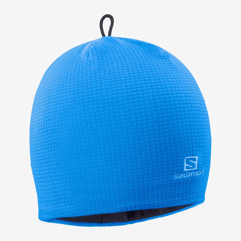 Salomon Singapore Mens Beanie - RS WARM Blue | 20596-SXRI